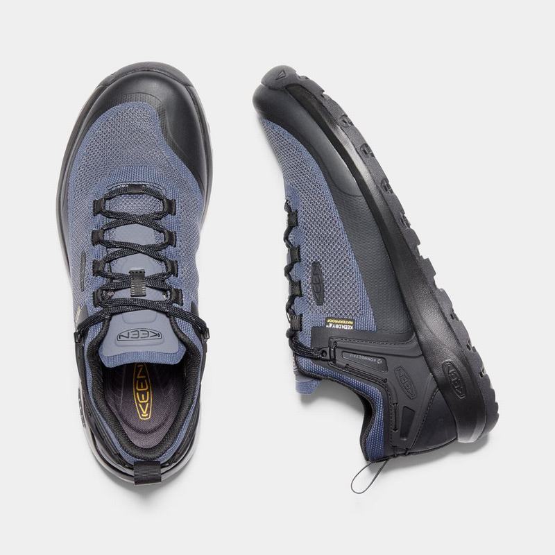 Keen Citizen Evo Waterproof - Erkek Trekking Ayakkabısı - Mavi/Siyah - Turkey (245609TGH)